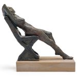 Clay sculpture "Just Another Sunday"