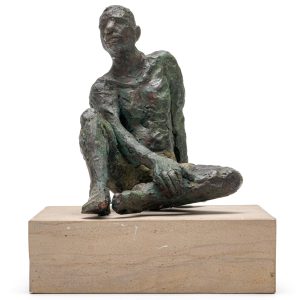 Clay sculpture "Neo Rehearsal Break"
