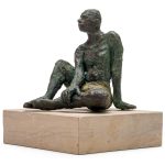 Clay sculpture "Neo Rehearsal Break"
