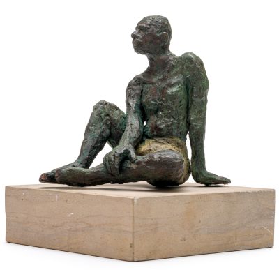 Clay sculpture "Neo Rehearsal Break"