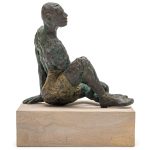 Clay sculpture "Neo Rehearsal Break"