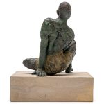 Clay sculpture "Neo Rehearsal Break"