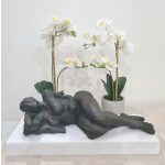 Clay sculpture "Rest"